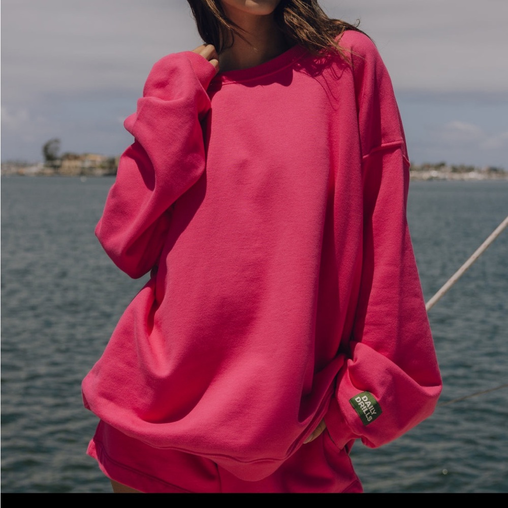 Daily Drills oversized crewneck